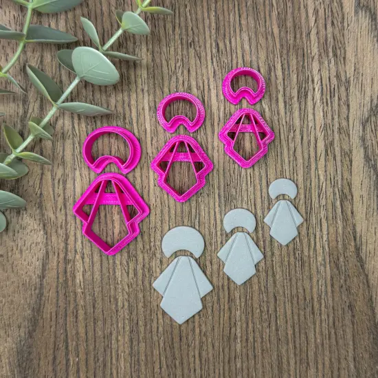 GREAT GATSBY ART DECO CLAY CUTTERS {1}