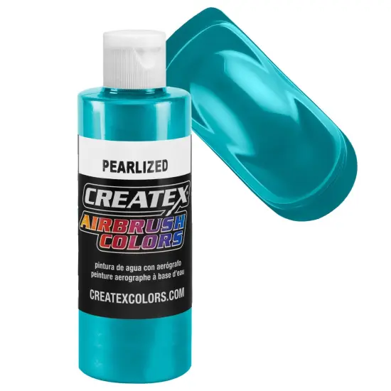 Turquoise - Pearlized Airbrush Paint, 2 oz. {2}