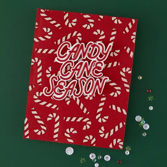 Hero Arts Die Set-Candy Cane Season {7}