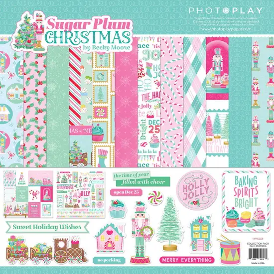PhotoPlay Sugar Plum 12"X12" Collection Pack {1}