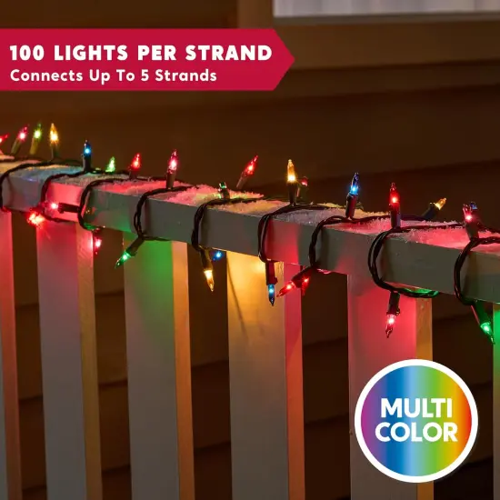 Multicolor Christmas String Lights - 200, 42.6FT {3}