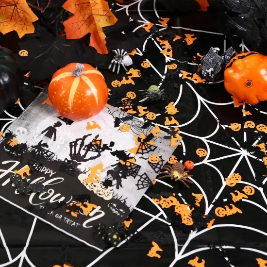 Halloween Bat and Spider Glitter Confetti {2}