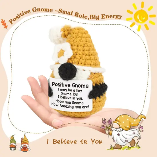 Inspirational Crochet Gnome {3}