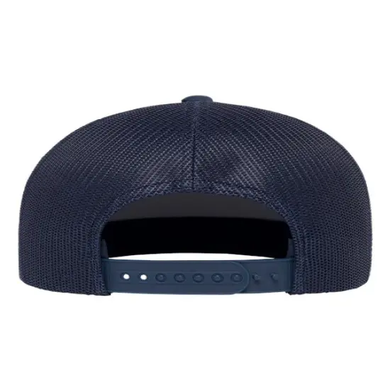YP Classics&reg; Retro High Profile Trucker Cap Navy {2}