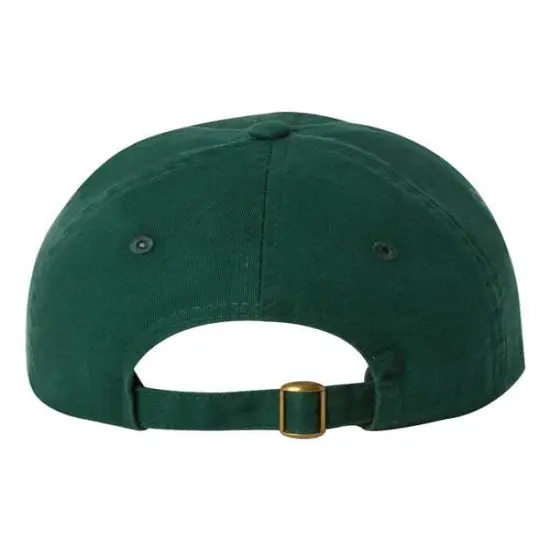 Valucap&reg; Adult Bio Washed Classic Dad Hat Forest Green {2}