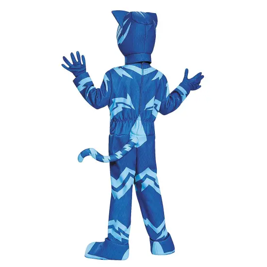 Boys PJ Masks Catboy Costume with Tail and Headpiece Child Sizes 4&ndash;6 {2}