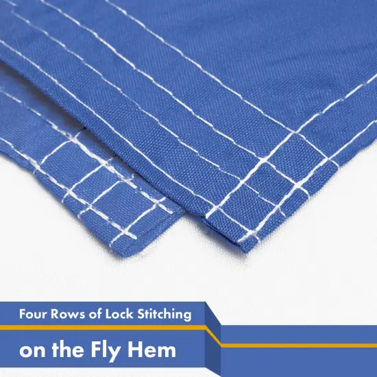 G128 Minnesota MN State Flag | 3x5 Ft | LiteWeave Pro Series Printed 300D Polyester | Indoor/Outdoor, Vibrant Colors, Brass Grommets {5}