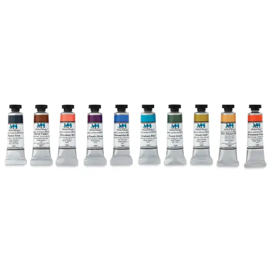Michael Harding Artists Watercolors - Set of 10, Wild Nature, 15 ml {1}
