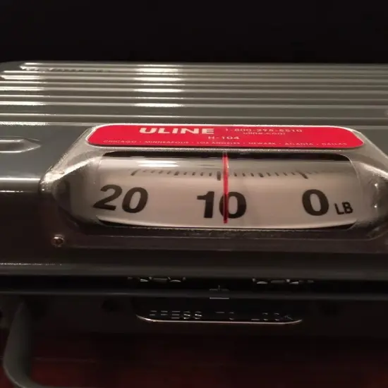Reliable Uline Utility Scale 250 lbs x 1 lb {3}