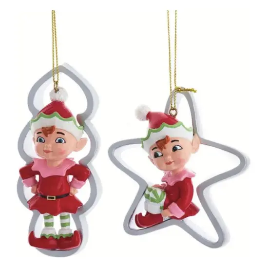 Elves Ornaments (Asst 2) {1}