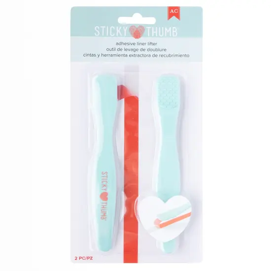 Sticky Thumb Adhesive Lining Remover-2/Pkg {1}