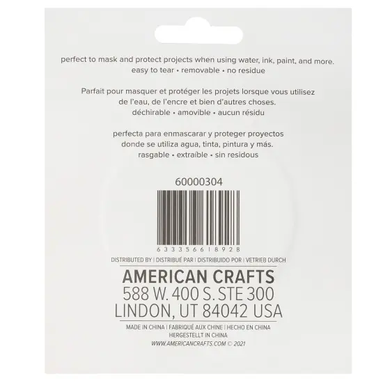 Sticky Thumb Low Tack Mask Tape 11 Yards-0.50" {3}