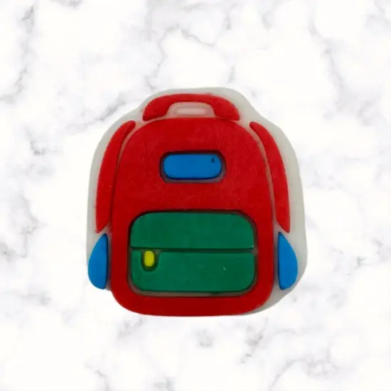 Backpack (A) Cookie Cutter and Stamp {2}