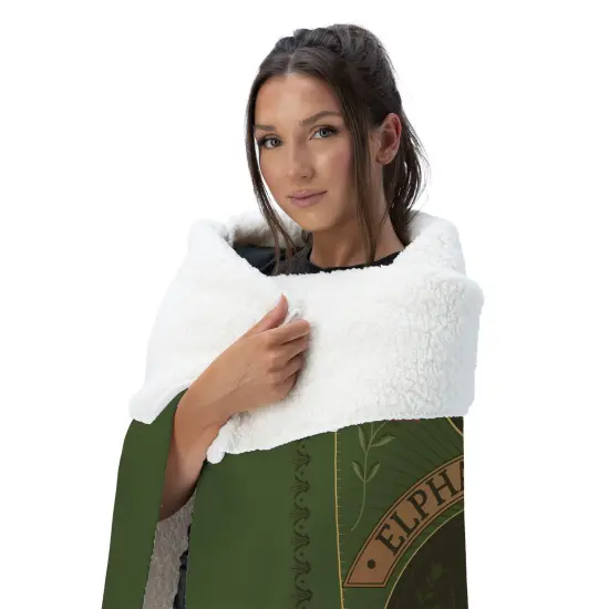 Universal Wicked Silk Touch Sherpa Throw Blanket Elphaba Thropp {3}