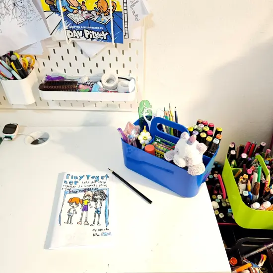 Enjoy Organizer | 6 Small Stackable and Portable Simple 6-Compartment Art Caddy - Made In USA {3}