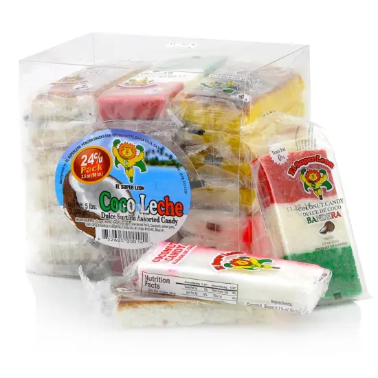 El Super Leon Assorted Coco Leche 5lb 24ct {1}