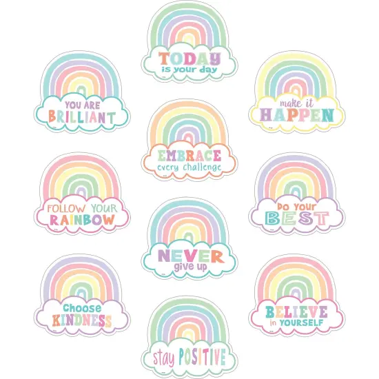 Pastel Pop Positive Sayings Accents, Pack of 30 {1}
