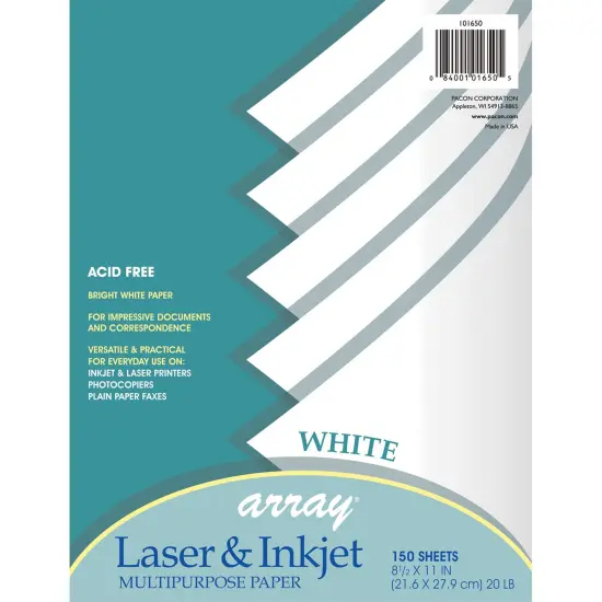 Mutli-Purpose Paper, White, 8-1/2" x 11", 150 Sheets {1}