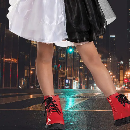 Baby Cruella Costume Dress with Headpiece Disney Inspired {5}