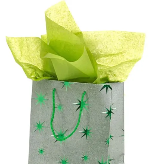 Stylish Metallic Star Tote 7.88" x 4.5" x 9.75" {4}