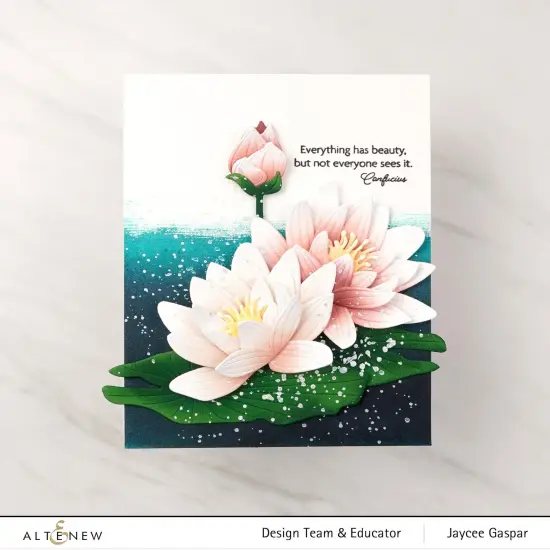 Craft-A-Flower: Water Lily Layering Die Set {5}