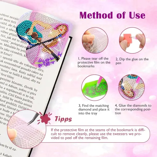 Diamond Art Bookmarks Kits {4}