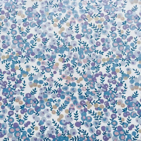 6pcs Light Purple Floral Fabric Bundles - 18 X 22 Inch {5}