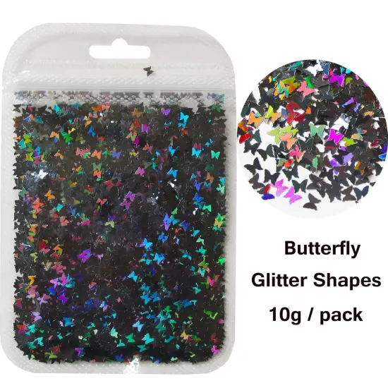 Holographic Butterflies Glitters Crafts Sequins Accessories {3}
