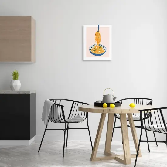 Stupell Industries Modern Pasta Bowl Canvas Wall Art Design by Marina Astudillo {2}