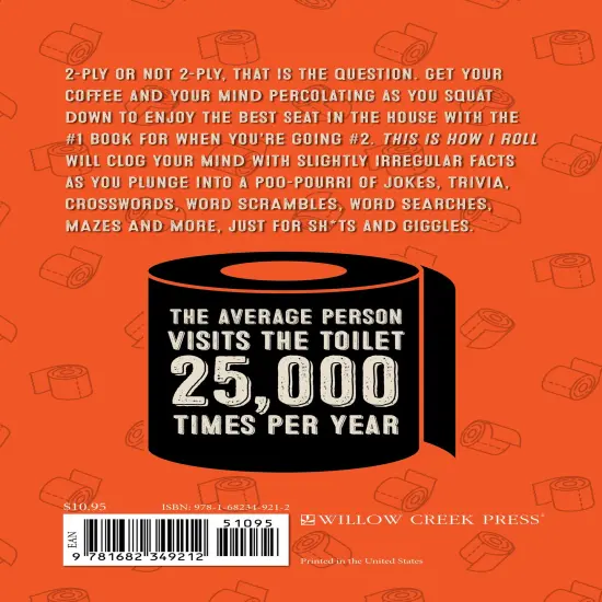 This is How I Roll: A Bathroom Companion Paperback Book {2}
