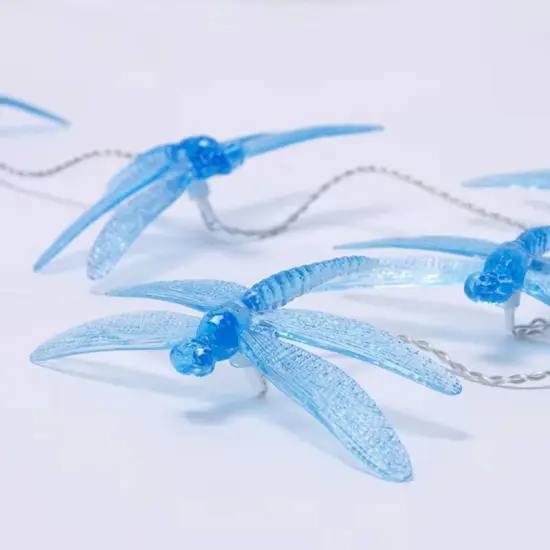 LED String Light with 16 Lights Outdoor Dragonfly Design {4}