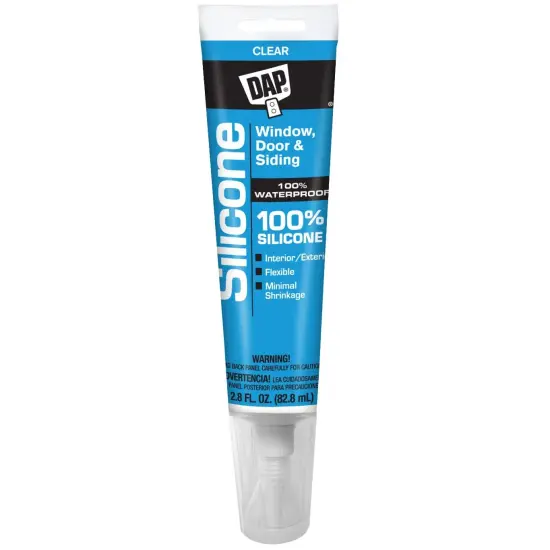 DAP Window, Door & Siding 100% Silicone-2.8oz {1}
