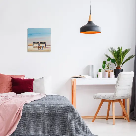 Stupell Industries Desert Shoe Store Canvas Wall Art Design by Amanda Greenwood {8}