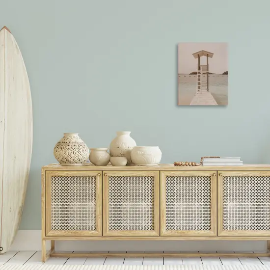 Stupell Industries Beach Lifeguard Lookout Canvas Wall Art Design by LSR Design Studio {2}
