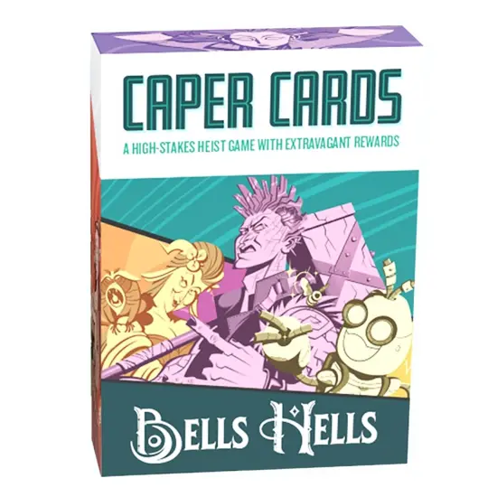 Critical Role: Caper Cards: Bells Hells - A High-Stakes Heist Game With Extravagant Rewards, Blackjack-Like Card Game w/ Twists, Ages 12+, 1-4 Players {1}