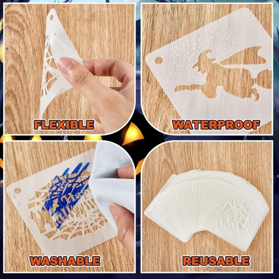 DIY Painting Art Projects Wood Wall Floor Fabric(Ghost) {4}