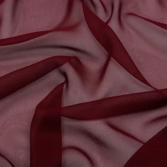 1 Yard Port Silk Chiffon Lightweight Premium Fabric Perfect for Overlays, 44 Inches Wide {1}