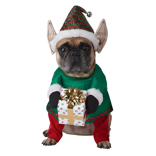 Santa's Little Yelper Dog Costume {2}