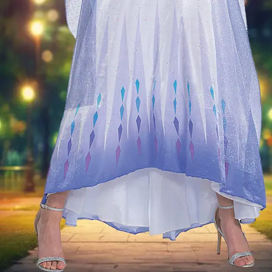 Deluxe Elsa SEA Costume Dress Inspired by Frozen Adventure Look {4}
