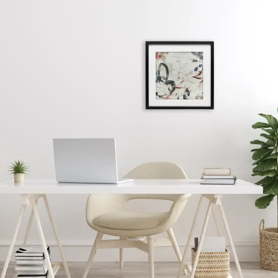 Stupell Industries Neutral Washi Abstract Framed Print Under Glass, design by June Erica Vess {8}