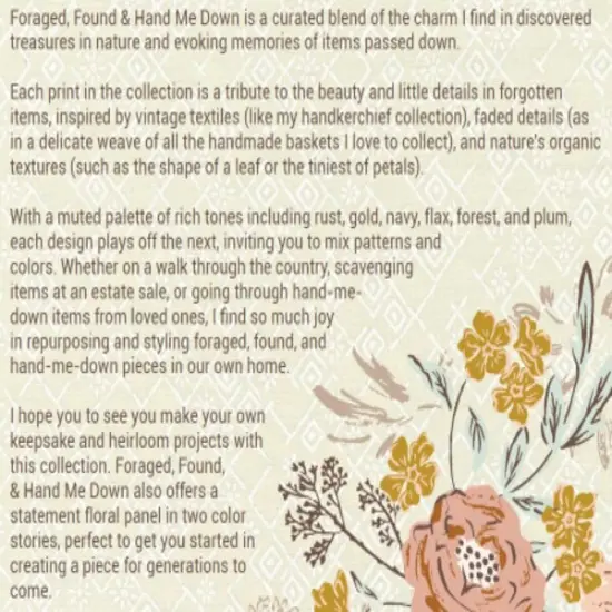 Foraged, Found and Hand Me Down 2.5" Strip Roll (Jelly Roll) by Fancy That Design House for Moda (45630JR) {3}