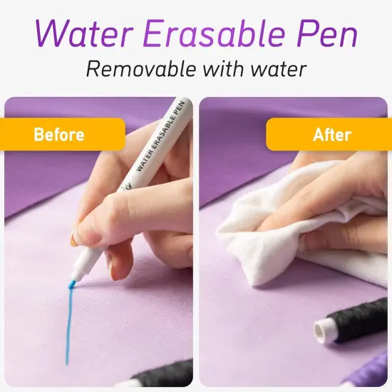 Air & Water Erasable Fabric Markers {3}