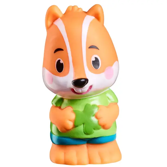 Timber Tots: Klorofil Family - 7 Character Set, Animal Forest Friends, 1.75-2" Toy Figurines, Miniatures w/ Unique Details, Nature, Kids-Toddler 18Mo+ {7}