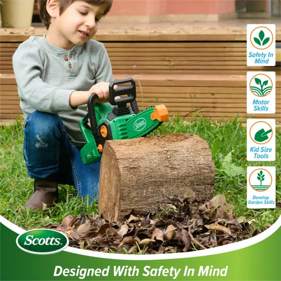 Scotts Battery Operated Deluxe Chain Saw {4}