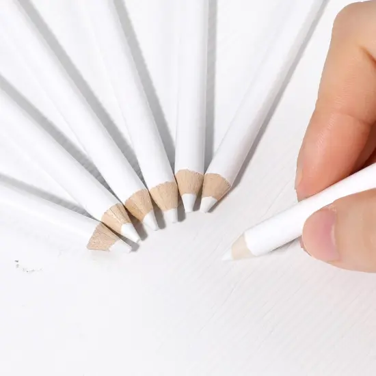 Fabric Pencils for Sewing (white) {6}