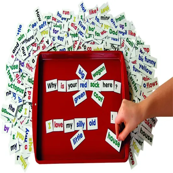 Barker Creek Learning Magnets, Kidwords High Frequency Words, Set of 208 {4}