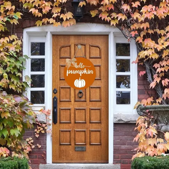 Thanksgiving Door Decorations Fall Decor(Thanksgiving) {2}