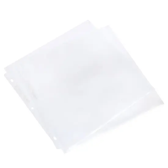 We R Ring Photo Sleeves 12"X12" 50/Pkg-Full Page {3}