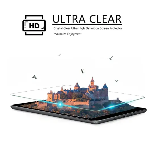 2 Pack Tempered Glass Screen Protector for iPad Mini 4/5 Generation, Anti-Scratch Clear {4}