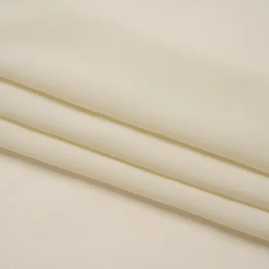 1 Yard Ivory Silk Double Georgette Fabric Lightweight Flowing Premium 44 Inch Width {4}